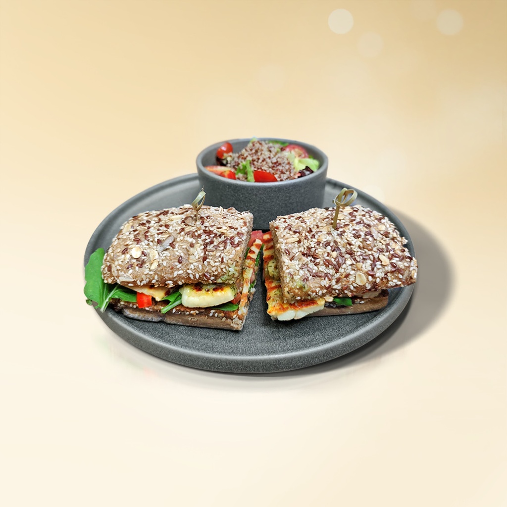 Pesto Halloumi Sandwich